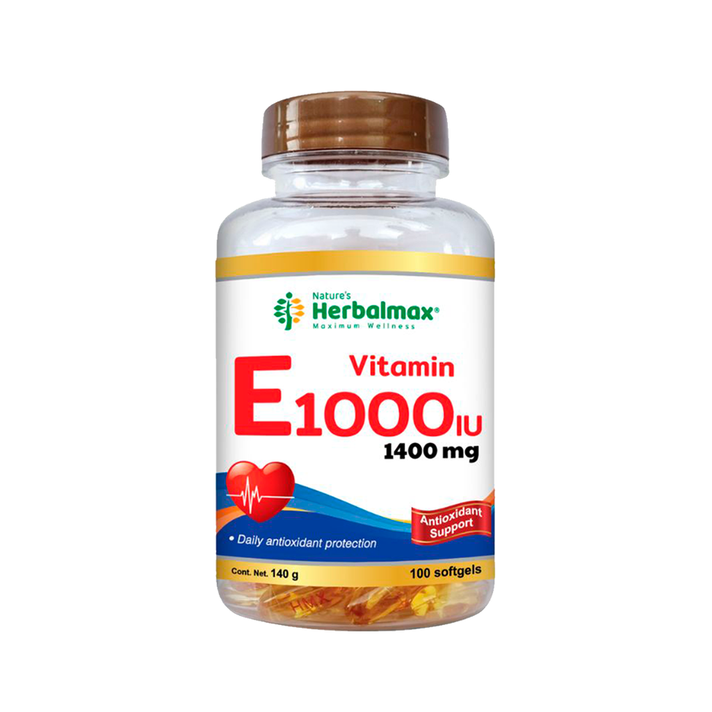 Vitamina E 1000 IU HM (100 capsulas)